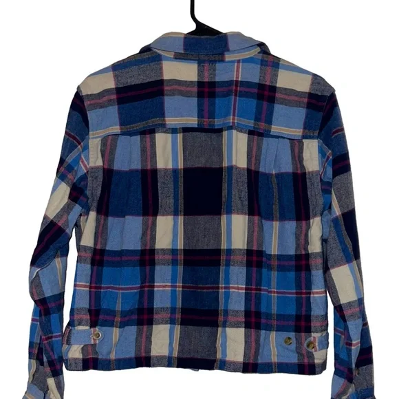 ✨Women’s Flannel Zip-Up Sz. Large✨ - Picture 2 of 3